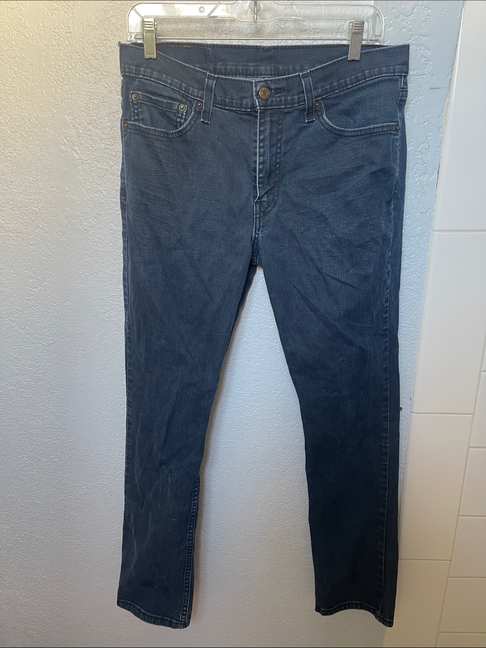 Levi's Slim Straight Dark Blue Jeans 511 33/32